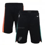 Pantalone San Antonio Spurs Ciudad 2020-21 Negro