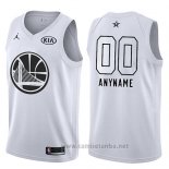 Camiseta All Star 2018 Golden State Warriors Nike Personalizada Blanco