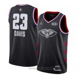 Camiseta All Star 2019 New Orleans Pelicans Anthony Davis #23 Negro