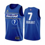 Camiseta All Star 2021 Brooklyn Nets Kevin Durant #7 Azul