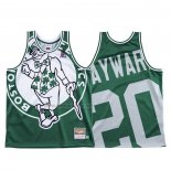 Camiseta Boston Celtics Gordon Hayward #20 Mitchell & Ness Big Face Verde