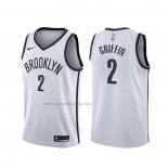 Camiseta Brooklyn Nets Blake Griffin #2 Association 2020 Blanco