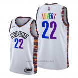 Camiseta Brooklyn Nets Caris Levert #22 Ciudad LGBTQ Pride Night 2020 Blanco