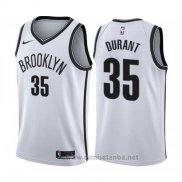 Camiseta Brooklyn Nets Kevin Durant #35 Association 2019-20 Blanco