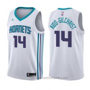Camiseta Charlotte Hornets Michael Kidd-Gilchrist #14 Association 2017-18 Blanco