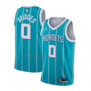 Camiseta Charlotte Hornets Miles Bridges #0 Icon 2020-21 Verde