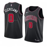 Camiseta Chicago Bulls Antonius Cleveland #0 Statement 2018 Negro