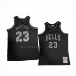 Camiseta Chicago Bulls Michael Jordan #23 Swingman Mitchell & Ness 1997-98 Negro