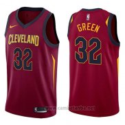 Camiseta Cleveland Cavaliers Jeff Green #32 Swingman Icon 2017-18 Rojo