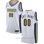 Camiseta Denver Nuggets Personalizada 17-18 Blanco