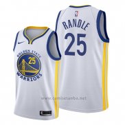 Camiseta Golden State Warriors Chasson Randle #25 Association 2020 Blanco