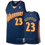 Camiseta Golden State Warriors Jason Richardson #23 2009-10 Hardwood Classics Azul