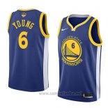 Camiseta Golden State Warriors Nick Young Finals Bound Icon 2017-18 Azul