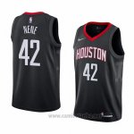 Camiseta Houston Rockets Nene #42 Statement 2018 Negro