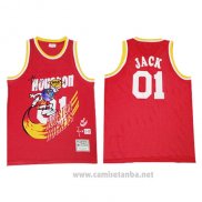 Camiseta Houston Rockets x Cactus Jack #01 Rojo