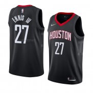 Camiseta Houston Rocketst James Ennis III #27 Statement 2018 Negro