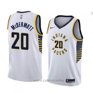 Camiseta Indiana Pacers Doug Mcdermott #20 Association 2018 Blanco