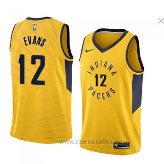 Camiseta Indiana Pacers Tyreke Evans #12 Statement 2018 Amarillo