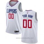 Camiseta Los Angeles Clippers Personalizada 17-18 Blanco
