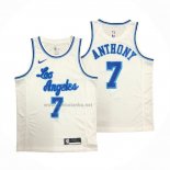 Camiseta Los Angeles Lakers Carmelo Anthony #7 Classic 2019-20 Blanco