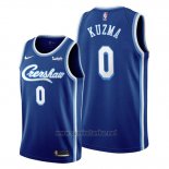 Camiseta Los Angeles Lakers Kyle Kuzma #0 Classic Edition 2019-20 Azul