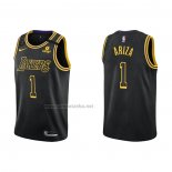Camiseta Los Angeles Lakers Trevor Ariza #1 Mamba 2021-22 Negro