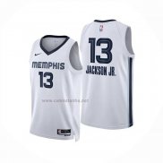 Camiseta Memphis Grizzlies Jaren Jackson Jr. NO 13 Association 2025-26 Blanco