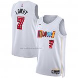 Camiseta Miami Heat Kyle Lowry #7 Ciudad 2022-23 Blanco