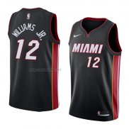 Camiseta Miami Heat Matt Williams Jr. #12 Icon 2018 Negro