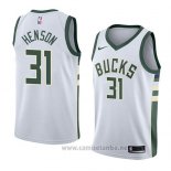 Camiseta Milwaukee Bucks John Henson #31 Association 2018 Blanco