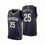 Camiseta New Orleans Pelicans Trey Murphy III NO 25 Icon 2024-25 Azul