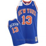 Camiseta New York Knicks Mark Jackson #13 Retro Azul