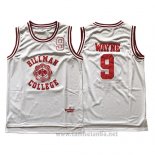 Camiseta Pelicula Hillman College Dwayne Wayne #9 Blanco