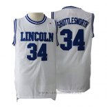 Camiseta Pelicula Lincoln Jesus Shuttlesworth #34 Blanco