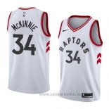 Camiseta Toronto Raptors Alfonzo Mckinnie #34 Association 2018 Blanco