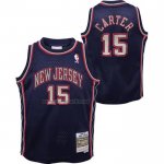 Camiseta Toronto Raptors Vince Carter NO 15 Mitchell & Ness 2006-07 Azul