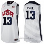 Camiseta USA 2012 Chris Paul #13 Blanco