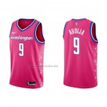 Camiseta Washington Wizards Deni Avdija #9 Ciudad 2022-23 Rosa