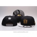 Gorra Brooklyn Nets Snapback Gris Negro