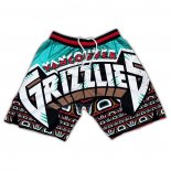 Pantalone Memphis Grizzlies Big Logo Retro Verde