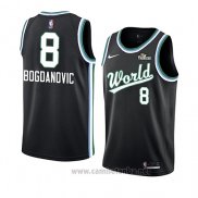 Camiseta 2019 Rising Star Bogdan Bogdanovic #8 USA Negro