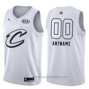 Camiseta All Star 2018 Cleveland Cavaliers Nike Personalizada Blanco