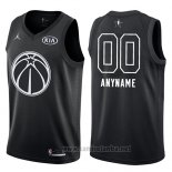 Camiseta All Star 2018 Washington Wizards Nike Personalizada Negro