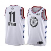 Camiseta All Star 2019 Boston Celtics Kyrie Irving #11 Blanco