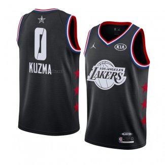 Camiseta All Star 2019 Los Angeles Lakers Kyle Kuzma #0 Negro