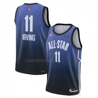 Camiseta All Star 2023 Brooklyn Nets Kyrie Irving #11 Azul
