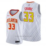 Camiseta Atlanta Hawks Allen Crabbe #33 Association Blanco