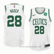 Camiseta Boston Celtics Abdel Nader #28 Association 2018 Blanco