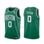 Camiseta Boston Celtics Jayson Tatum #0 Icon 2021-22 Verde