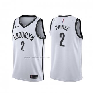 Camiseta Brooklyn Nets Taurean Prince #2 Association 2019-20 Blanco